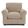 Habitat Lisbon Fabric Armchair - Beige -Sofa Discount Store 3372357 R Z001A
