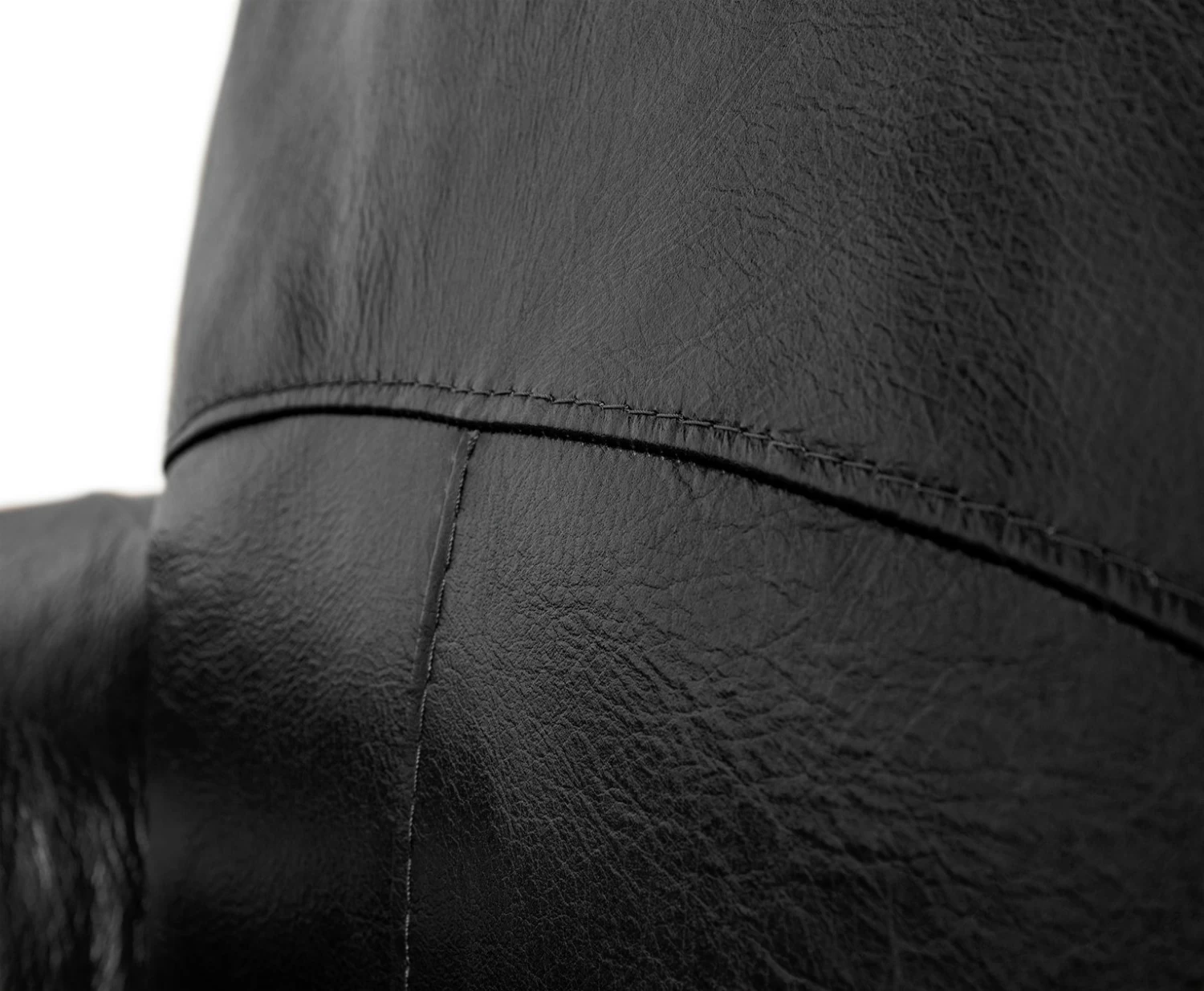 Habitat Salisbury Leather Armchair - Black 8 Habitat Salisbury Leather Armchair - Black - Image 6