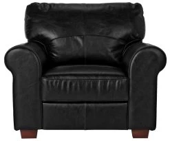 Habitat Salisbury Leather Armchair - Black 20 Habitat Salisbury Leather Armchair - Black -Sofa Discount Store 3384400 R Z015A