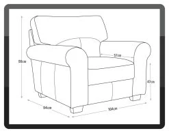 Habitat Salisbury Leather Armchair - Black 21 Habitat Salisbury Leather Armchair - Black -Sofa Discount Store 3384400 R Z020A