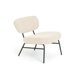 Habitat Cole Boucle Accent Chair - Cream 15 Habitat Cole Boucle Accent Chair - Cream -Sofa Discount Store 3415128 R Z004A