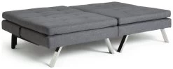 Habitat Duo 2 Seater Clic Clac Sofa Bed - Charcoal -Sofa Discount Store 3432022 R Z003A