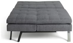 Habitat Duo 2 Seater Clic Clac Sofa Bed - Charcoal -Sofa Discount Store 3432022 R Z004A