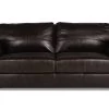 Habitat Salisbury Leather 3 Seater Sofa - Chocolate -Sofa Discount Store 3553516 R Z001A