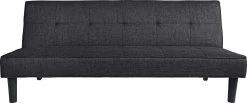Habitat Patsy 2 Seater Clic Clac Sofa Bed - Charcoal -Sofa Discount Store 3578704 R Z015A