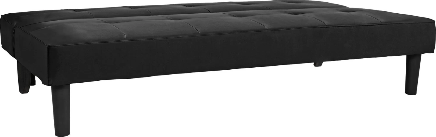 Habitat Patsy 2 Seater Clic Clac Sofa Bed - Black 4 Habitat Patsy 2 Seater Clic Clac Sofa Bed - Black - Image 2