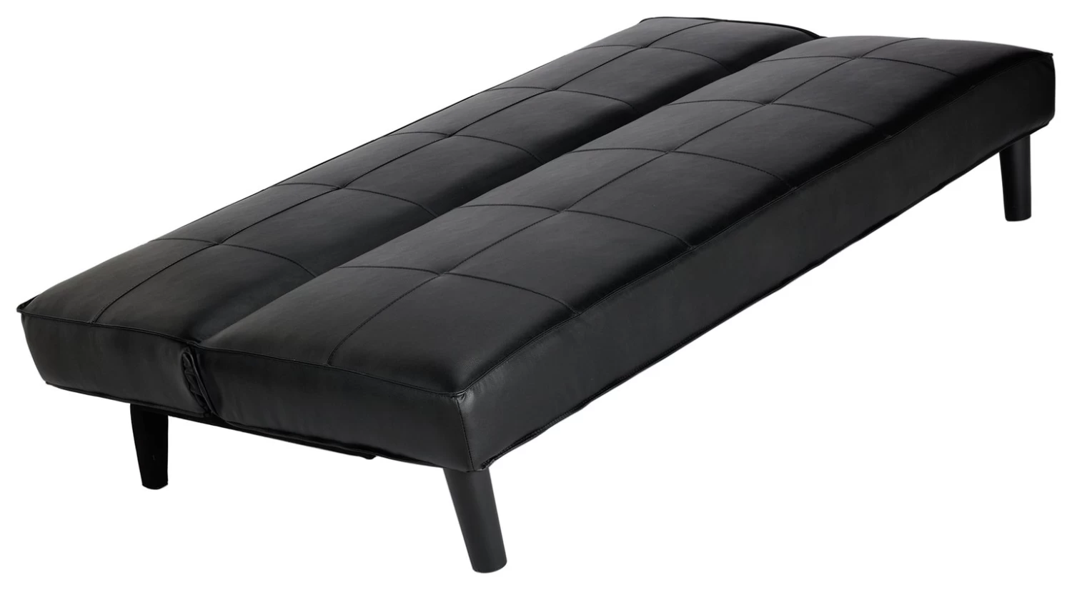 Habitat Patsy 2 Seater Clic Clac Sofa Bed - Black 7 Habitat Patsy 2 Seater Clic Clac Sofa Bed - Black - Image 5