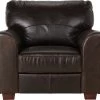Habitat Salisbury Leather Armchair - Chocolate -Sofa Discount Store 3598045 R Z001A