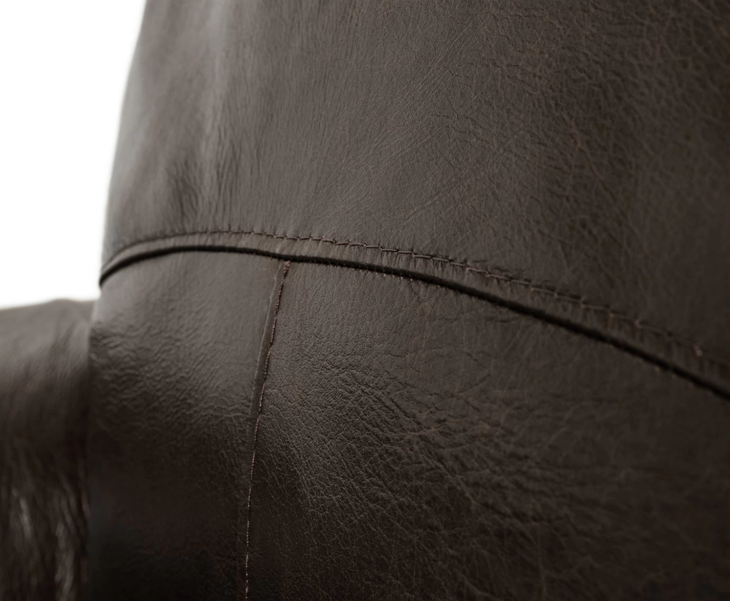 Habitat Salisbury Leather Armchair - Chocolate 10 Habitat Salisbury Leather Armchair - Chocolate - Image 8