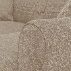 Habitat Lisbon Small Double Fabric Sofa Bed - Beige -Sofa Discount Store 4014009 R Z006A