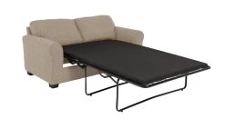 Habitat Lisbon Small Double Fabric Sofa Bed - Beige -Sofa Discount Store 4014009 R Z011A