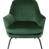 Habitat Celine Velvet Accent Chair - Green -Sofa Discount Store 4378439 R Z001A
