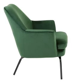 Habitat Celine Velvet Accent Chair - Green -Sofa Discount Store 4378439 R Z002A