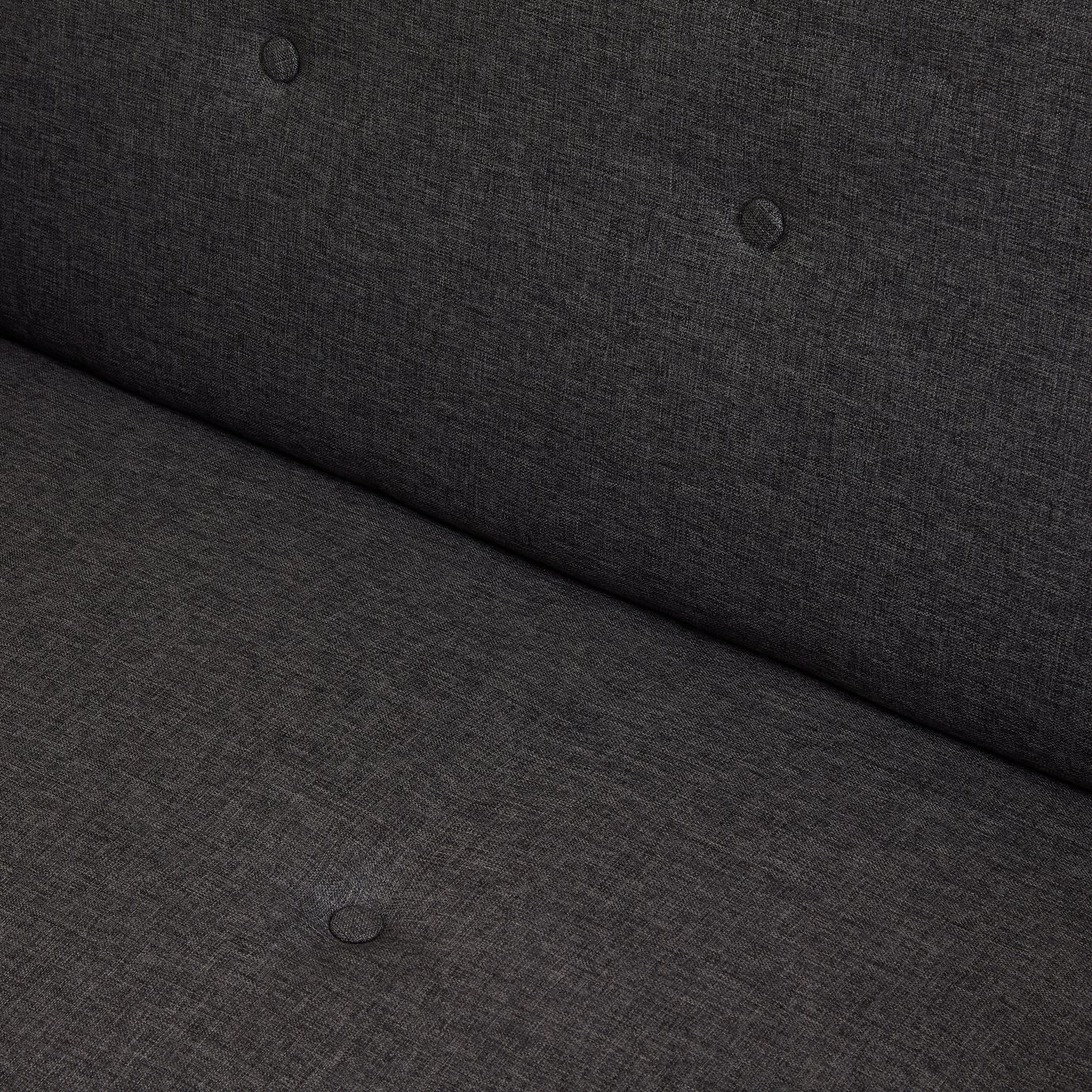 Habitat Evie Fabric 2 Seater Sofa In A Box - Charcoal 12 Habitat Evie Fabric 2 Seater Sofa In A Box - Charcoal - Image 10
