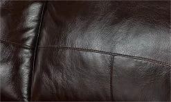 Habitat Salisbury 2 Seater Leather Sofa Bed - Chocolate -Sofa Discount Store 4983154 R Z005A