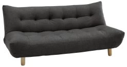 Habitat Kota 3 Seater Fabric Clic Clac Sofa Bed - Charcoal -Sofa Discount Store 5017737 R Z002A