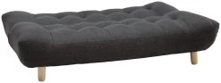Habitat Kota 3 Seater Fabric Clic Clac Sofa Bed - Charcoal -Sofa Discount Store 5017737 R Z003A