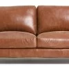 Habitat Livingston Leather 3 Seater Sofa - Tan -Sofa Discount Store 5397213 R Z001A