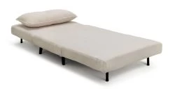 Habitat Roma Single Boucle Chairbed - Cream -Sofa Discount Store 5644760 R Z002A