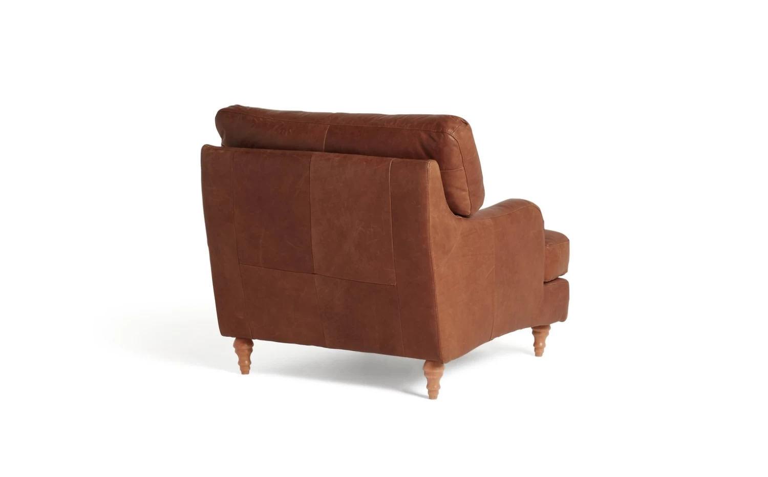 Habitat Livingston Leather Armchair - Tan 8 Habitat Livingston Leather Armchair - Tan - Image 6