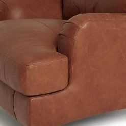 Habitat Livingston Leather Armchair - Tan 17 Habitat Livingston Leather Armchair - Tan -Sofa Discount Store 5654248 R Z004A