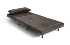 Habitat Roma Single Velvet Chairbed - Charcoal 11 Habitat Roma Single Velvet Chairbed - Charcoal -Sofa Discount Store 5791417 R Z002A