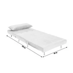 Habitat Roma Single Velvet Chairbed - Charcoal 13 Habitat Roma Single Velvet Chairbed - Charcoal -Sofa Discount Store 5791417 R Z004A