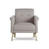 Habitat Evie Fabric Armchair In A Box - Natural -Sofa Discount Store 6126311 R Z001A