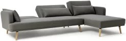 Habitat Andy Right Corner Fabric Clic Clac Sofa Bed - Grey -Sofa Discount Store 6132941 R Z003A