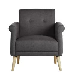 Habitat Evie Armchair In A Box - Charcoal