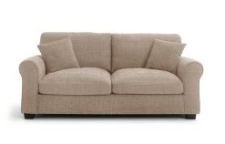 Habitat Lisbon Fabric 3 Seater Sofa - Beige