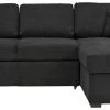 Habitat Reagan Right Corner Chaise Sofa Bed - Charcoal