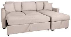Habitat Reagan Right Corner Chaise Sofa Bed - Natural 17 Habitat Reagan Right Corner Chaise Sofa Bed - Natural -Sofa Discount Store 7019757 R Z003A