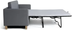 Habitat Rosie 2 Seater Fabric Sofa Bed - Light Grey -Sofa Discount Store 7023530 R Z003A
