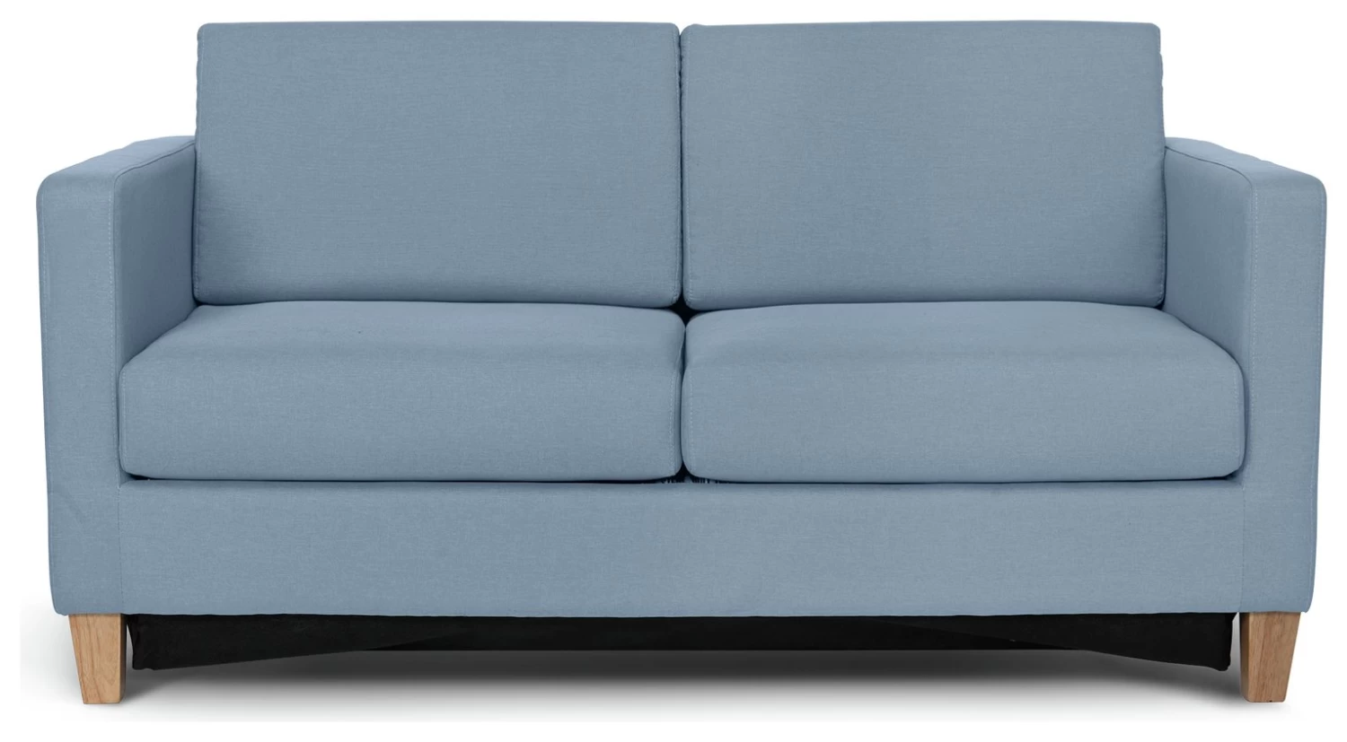 Habitat Rosie 2 Seater Fabric Sofa Bed - Pale Blue 3 Habitat Rosie 2 Seater Fabric Sofa Bed - Pale Blue