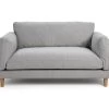 Habitat Habita Salome Fabric 2 Seater Sofa - Light Grey 2 Habitat Habita Salome Fabric 2 Seater Sofa - Light Grey -Sofa Discount Store 7040719 R Z001A