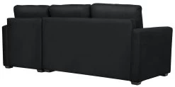 Habitat Reagan Corner Chaise Faux Leather Sofa Bed - Black 13 Habitat Reagan Corner Chaise Faux Leather Sofa Bed - Black -Sofa Discount Store 7067668 R Z004A