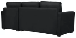 Habitat Reagan Corner Chaise Faux Leather Sofa Bed - Black 14 Habitat Reagan Corner Chaise Faux Leather Sofa Bed - Black -Sofa Discount Store 7067668 R Z005A
