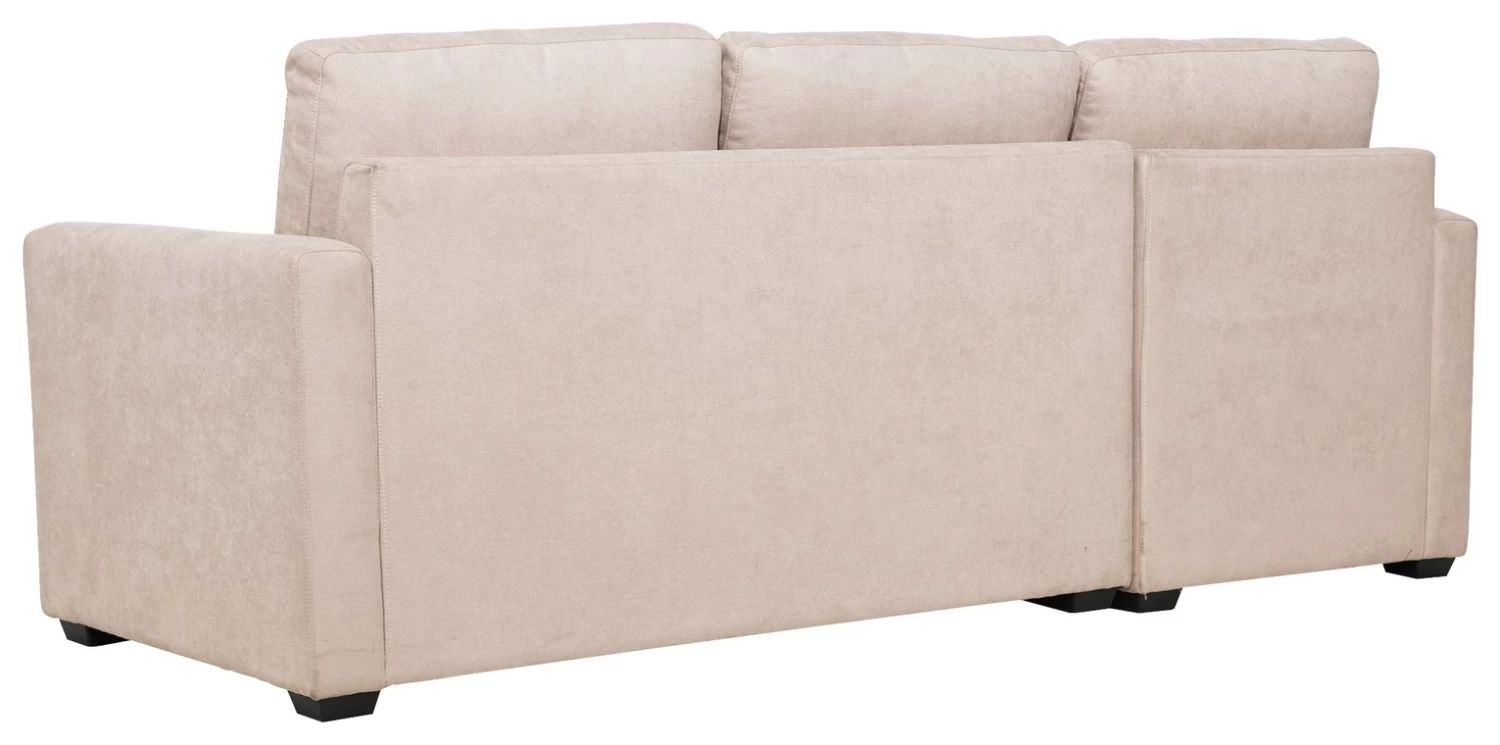 Habitat Reagan Left Corner Chaise Sofa Bed - Natural 8 Habitat Reagan Left Corner Chaise Sofa Bed - Natural - Image 6
