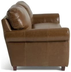 Habitat Salisbury Leather 4 Seater Sofa - Tan -Sofa Discount Store 7159662 R Z004A