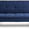 Habitat Nolan Fabric Clic Clac Sofa Bed - Denim Blue -Sofa Discount Store 7199787 R Z001A