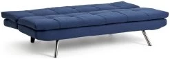 Habitat Nolan Fabric Clic Clac Sofa Bed - Denim Blue -Sofa Discount Store 7199787 R Z003A