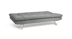 Habitat Nolan Fabric Clic Clac Sofa Bed - Light Grey -Sofa Discount Store 7233227 R Z002A
