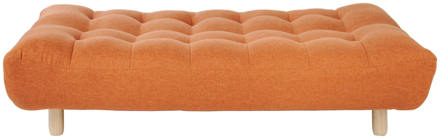 Habitat Kota 3 Seater Fabric Clic Clac Sofa Bed - Orange 7 Habitat Kota 3 Seater Fabric Clic Clac Sofa Bed - Orange - Image 5