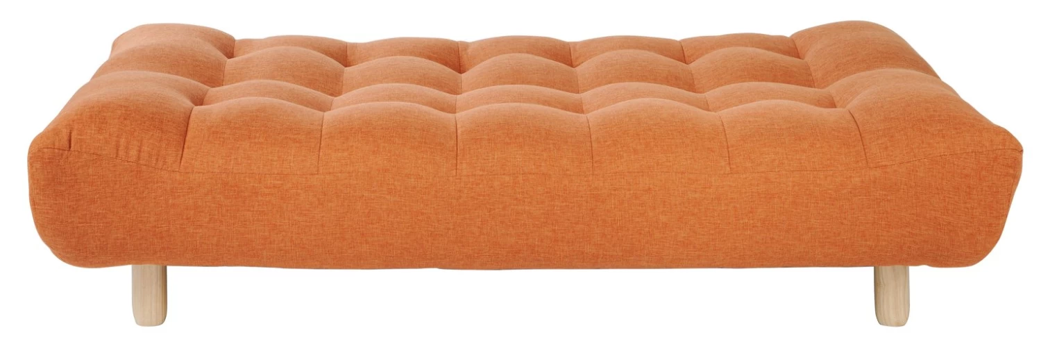 Habitat Kota 3 Seater Fabric Clic Clac Sofa Bed - Orange 8 Habitat Kota 3 Seater Fabric Clic Clac Sofa Bed - Orange - Image 6