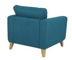 Habitat Cooper Fabric Armchair - Teal -Sofa Discount Store 7830974 R Z003A