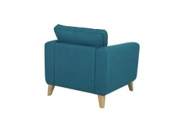 Habitat Cooper Fabric Armchair - Teal -Sofa Discount Store 7830974 R Z005A