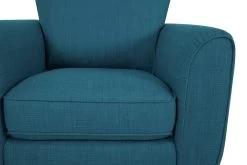 Habitat Cooper Fabric Armchair - Teal -Sofa Discount Store 7830974 R Z007A
