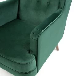 Habitat Callie Velvet Wingback Chair - Forest Green 18 Habitat Callie Velvet Wingback Chair - Forest Green -Sofa Discount Store 7878486 R Z006A