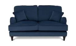 Habitat Matilda Velvet 2 Seater Sofa - Blue